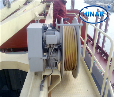 Ship Crane - Ship Crane - Cable drum, Cable reel